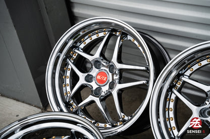 Blitz BRW03 de 18" [borde escalonado] (ruedas usadas, hechas a pedido)