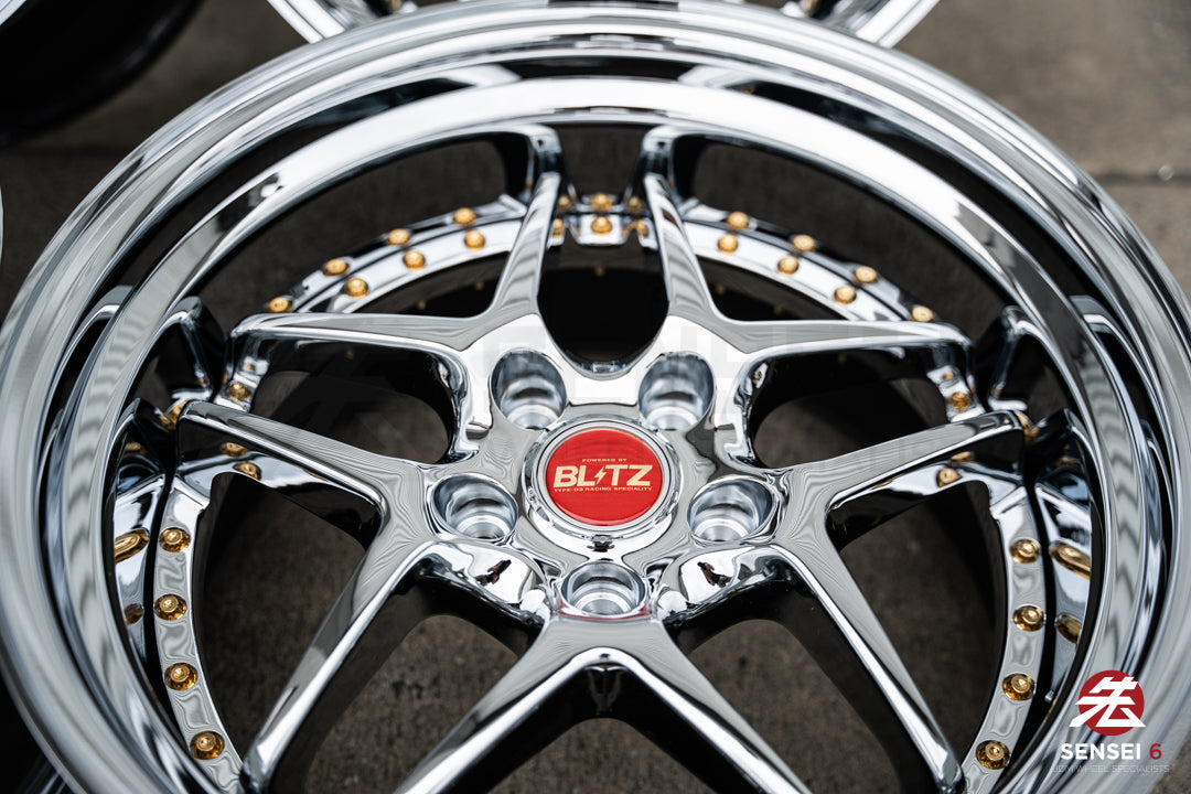 Blitz BRW03 de 18" [borde escalonado] (ruedas usadas, hechas a pedido)