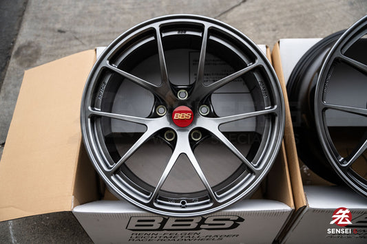 BBS RI-A / 18x10 +25, 18x11 +37 / 5x120 / Diamante Negro