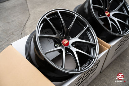 BBS RI-A / 18x10 +25, 18x11 +37 / 5x120 / Diamond Black