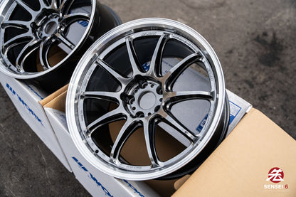 Work Emotion ZR10 1P / 18x9.5 +22 / 5x114.3 / Llanta Glim Black con corte de diamante (GTKRC)