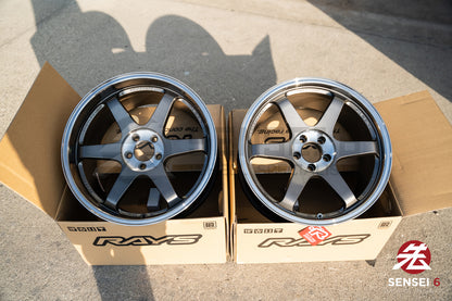 Volk TE37SL / 19x9.5 +22、19x10.5 +35 / 5x112 / プレスグラファイト