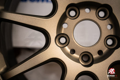 Work Emotion D9R 1P / 18x9.5 +38 / 5x114.3 / Matte Bronze (AHG)