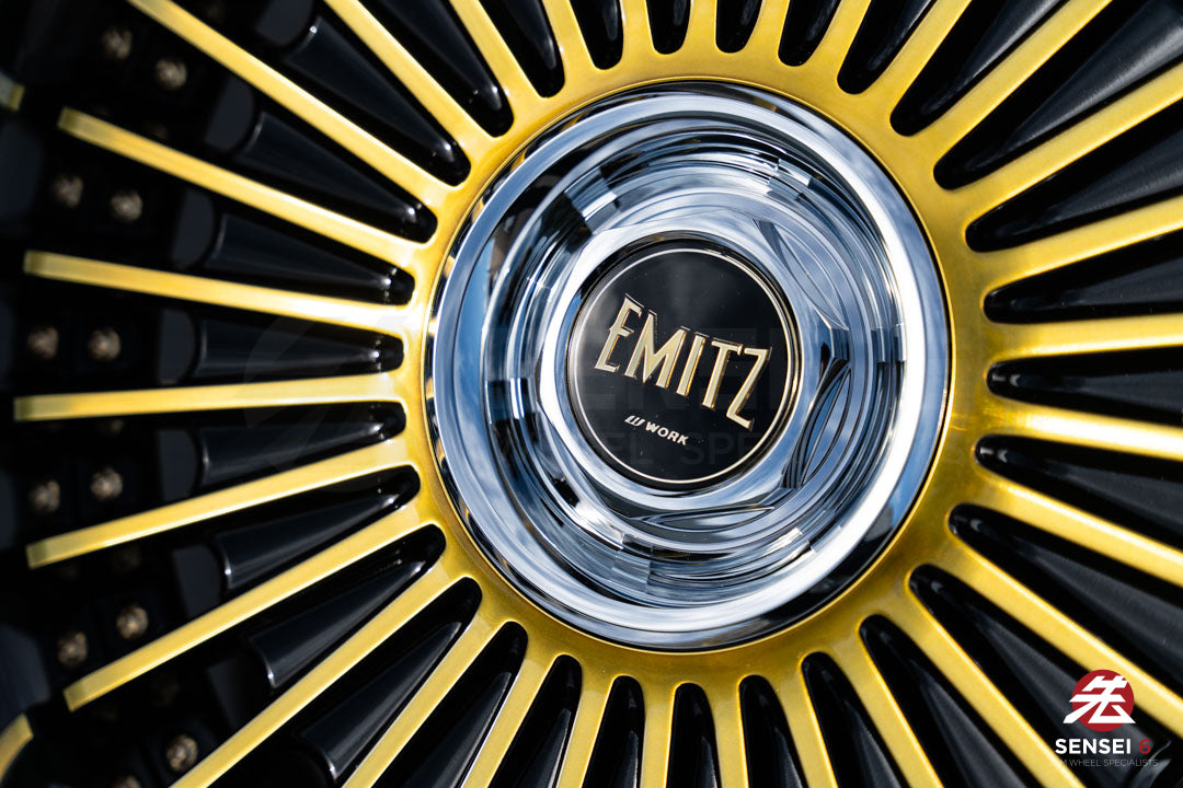 Work Emitz Wheels | “19x9.5 ET +46 - R Disk | Raw Polish