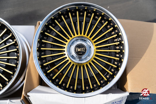 Obra Emitz II / 19x9,5 +27, 19x10,5 +27 / 5x114,3 / Oro Imperial (BPI)