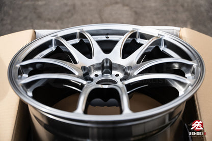 Work Emotion CR Kiwami / 18x9.5 +12 / 5x114.3 / Plata GT (GTS) 