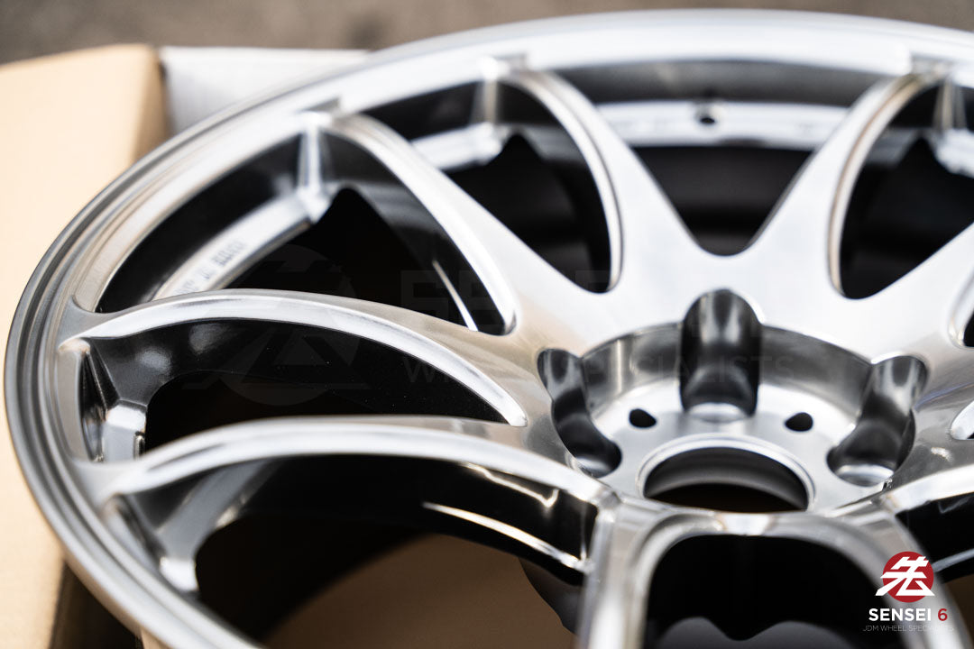 Work Emotion CR Kiwami / 18x9.5 +12 / 5x114.3 / Plata GT (GTS) 