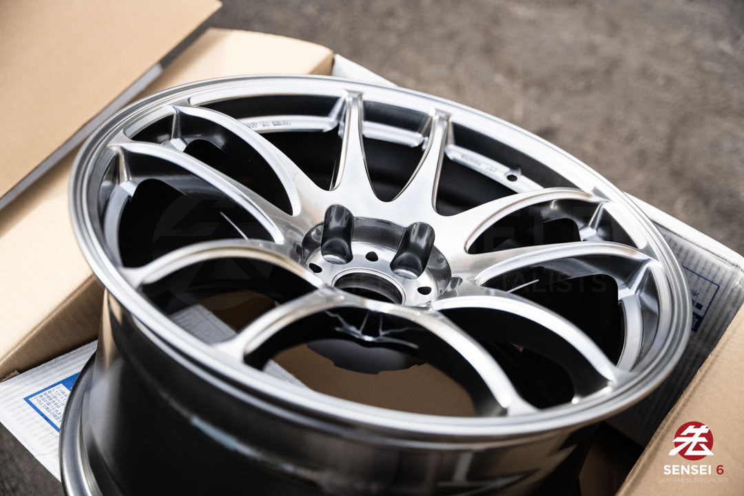 Work Emotion CR Kiwami / 18x9.5 +12 / 5x114.3 / Plata GT (GTS) 