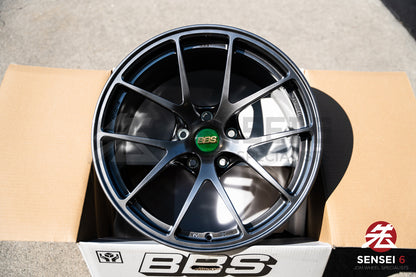 BBS RI-A / 18x10.5 +22 / 5x120 / Diamante Negro 