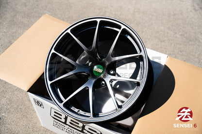 BBS RI-A / 18x10.5 +22 / 5x120 / Diamante Negro 