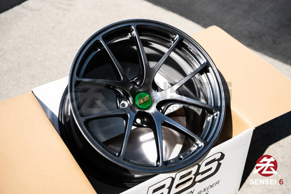 BBS RI-A / 18x10.5 +22 / 5x120 / Diamante Negro 
