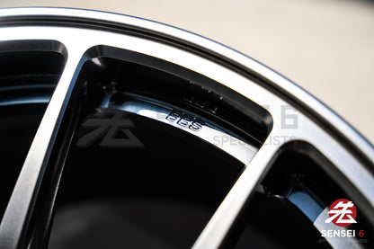 BBS RI-A / 18x10.5 +22 / 5x120 / Diamante Negro 