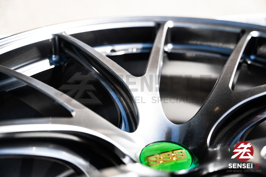 BBS RI-A / 18x10.5 +22 / 5x120 / Diamante Negro 