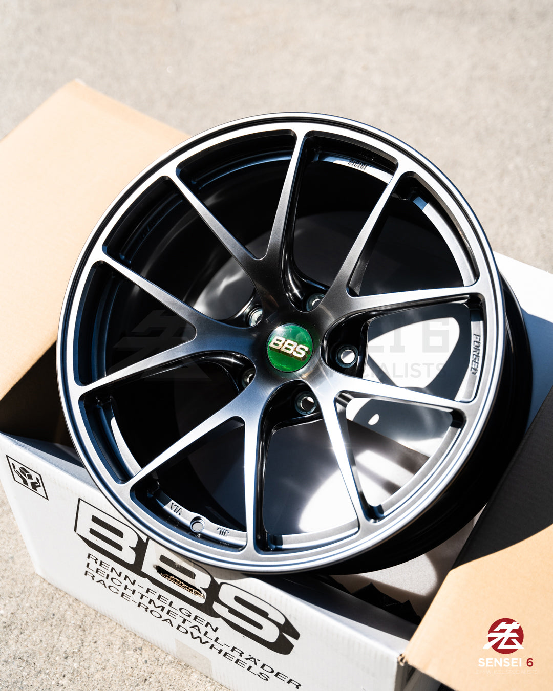 BBS RI-A / 18x10.5 +22 / 5x120 / Diamante Negro 