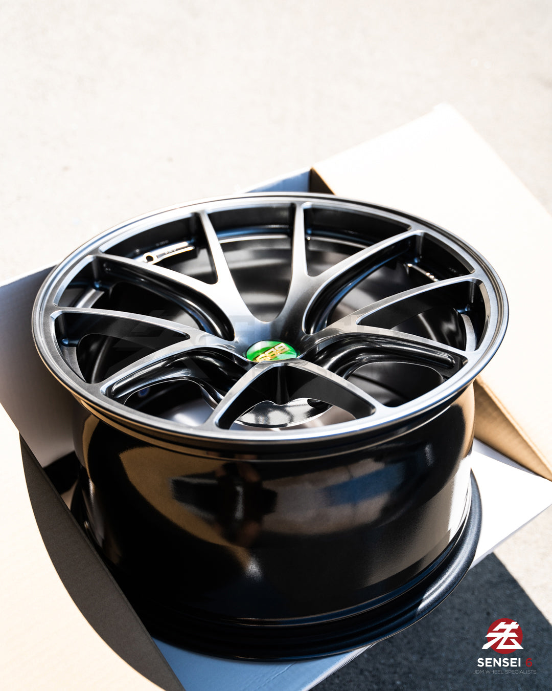 BBS RI-A / 18x10.5 +22 / 5x120 / Diamante Negro 