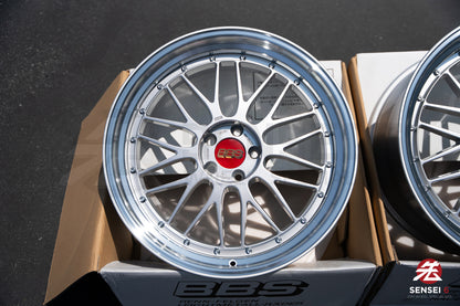 BBS LM / 20x9.5 +8, 20x10.5 +15 / 5x112 / Diamond Silver