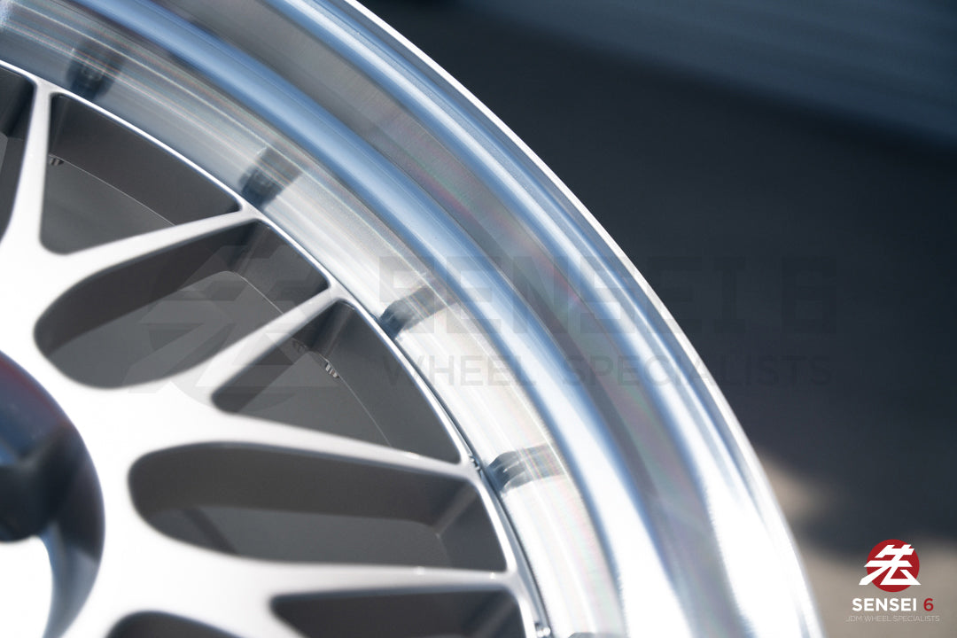 BBS LM / 20x9.5 +8, 20x10.5 +15 / 5x112 / Diamond Silver