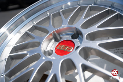 BBS LM / 20x9.5 +8, 20x10.5 +15 / 5x112 / Diamond Silver