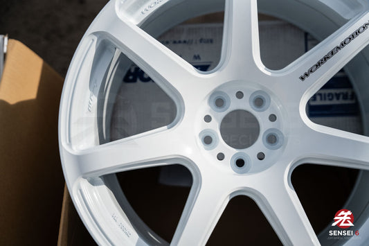 Work Emotion T7R 1P / 18x9.5 +38 / 5x100 / White (WH)