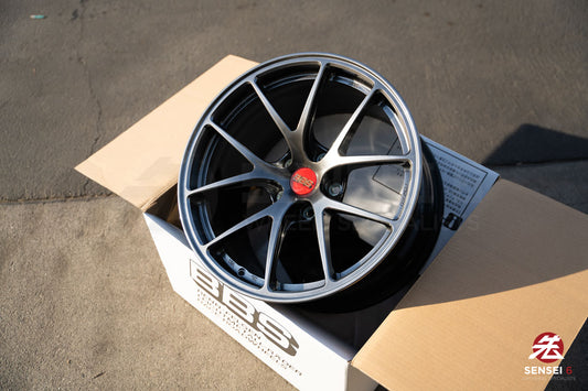 BBS RI-A / 18x10 +25 / 5x120 / Diamante Negro