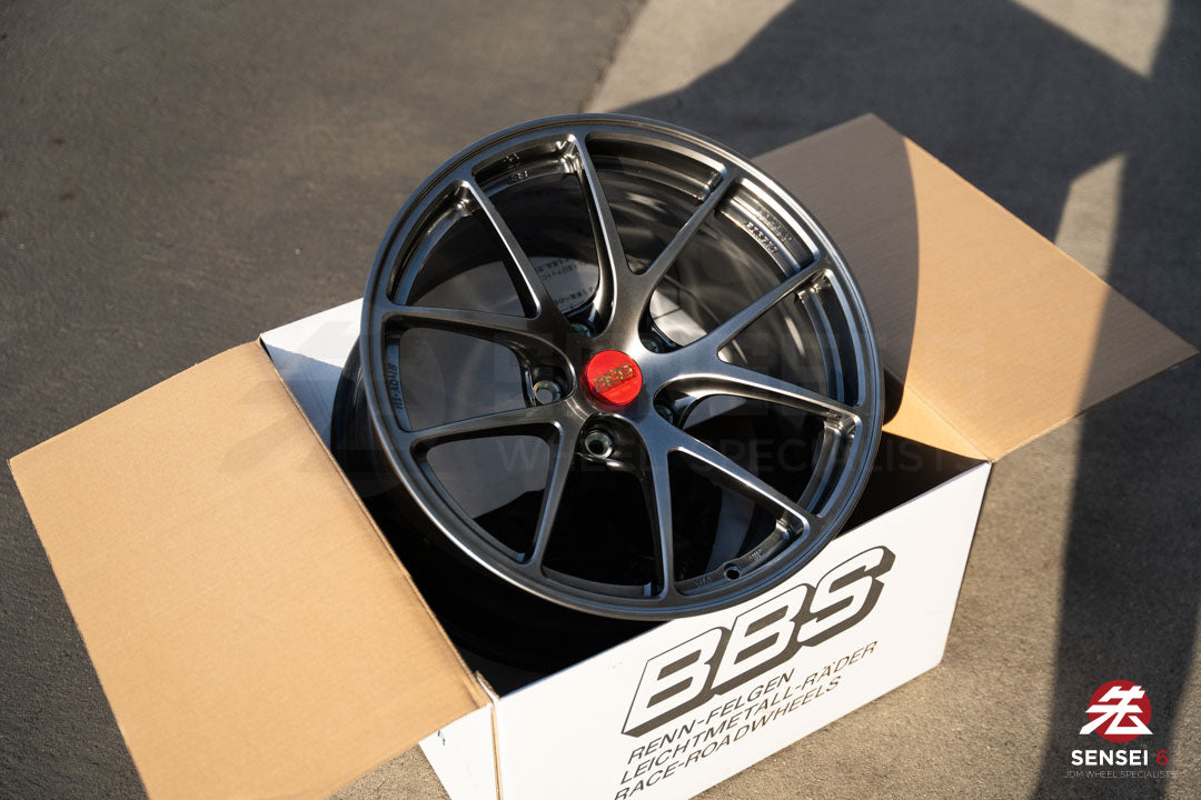 BBS RI-A / 18x10 +25 / 5x120 / Diamante Negro