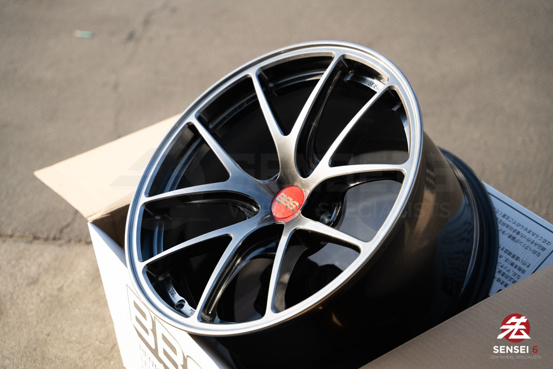 BBS RI-A / 18x10 +25 / 5x120 / Diamante Negro