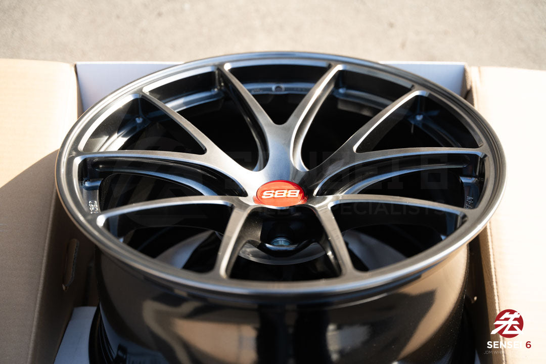BBS RI-A / 18x10 +25 / 5x120 / Diamante Negro