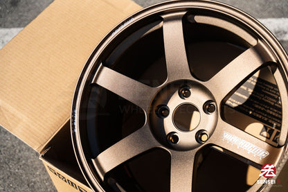 Volk TE37 Saga S-Plus / 18x9.5 +22 / 5x114.3 / Bronze (BR)