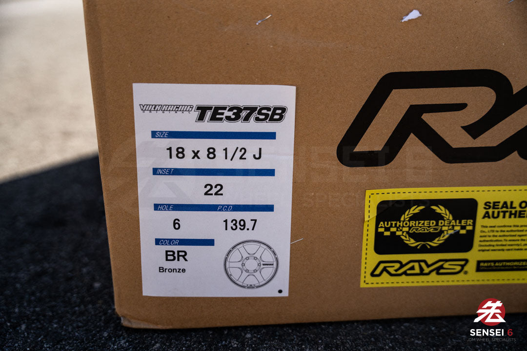 Volk TE37SB / 18x8.5 +22 / 6x139.7 / Bronze (BR)