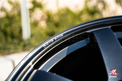 Volk TE37 Saga S-Plus / 18x9.5 +22 / 5x114.3 / Shining Black Metal (HM)