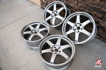 20" Volk TE37 Ultra M-Spec (Used Wheels) / 5x114.3 / 20x9.5 +28 / Diamond Silver