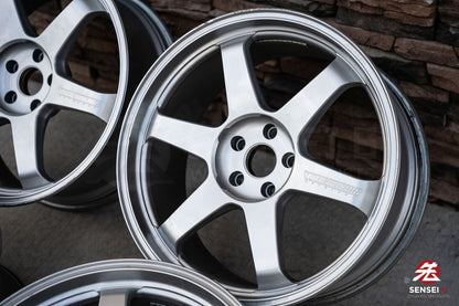 20" Volk TE37 Ultra M-Spec (Used Wheels) / 5x114.3 / 20x9.5 +28 / Diamond Silver