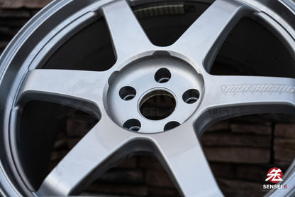 20" Volk TE37 Ultra M-Spec (Used Wheels) / 5x114.3 / 20x9.5 +28 / Diamond Silver