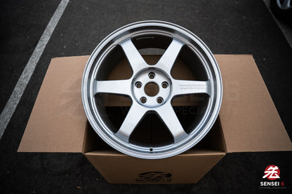 20" Volk TE37 Ultra M-Spec (Used Wheels) / 5x114.3 / 20x9.5 +28 / Diamond Silver