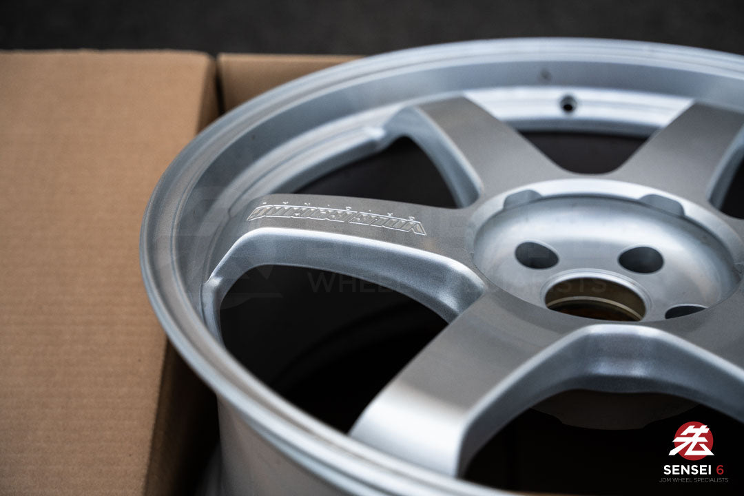 20" Volk TE37 Ultra M-Spec (Used Wheels) / 5x114.3 / 20x9.5 +28 / Diamond Silver