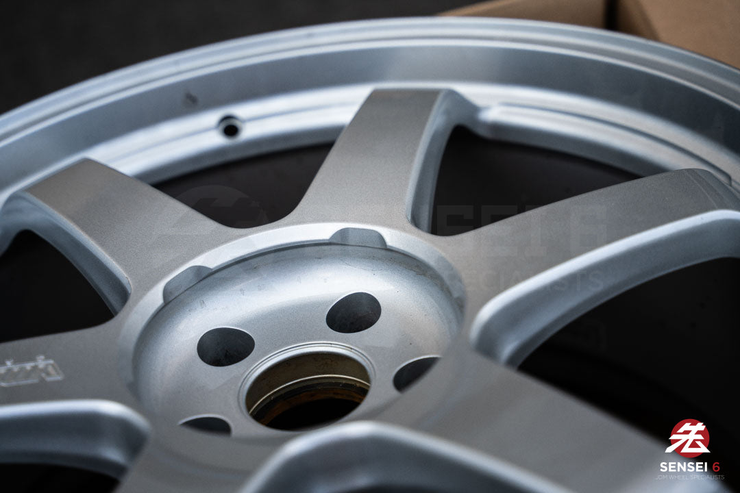 20" Volk TE37 Ultra M-Spec (Used Wheels) / 5x114.3 / 20x9.5 +28 / Diamond Silver