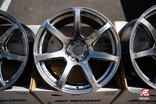 Work Emotion T7R 1P / 18x9.5 +12 / 5x114.3 / Blanco