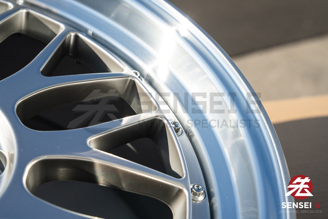 BBS LM / 18x8.5 +45 / 5x100 / Plata Diamante 