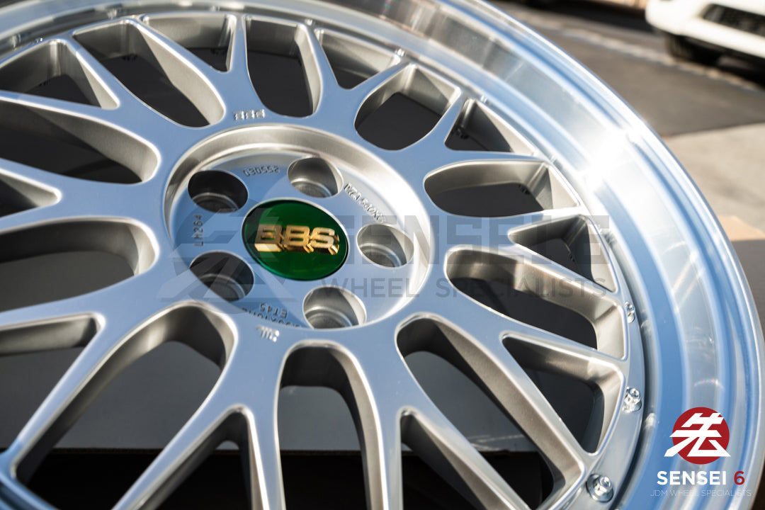 BBS LM / 18x8.5 +45 / 5x100 / Plata Diamante 
