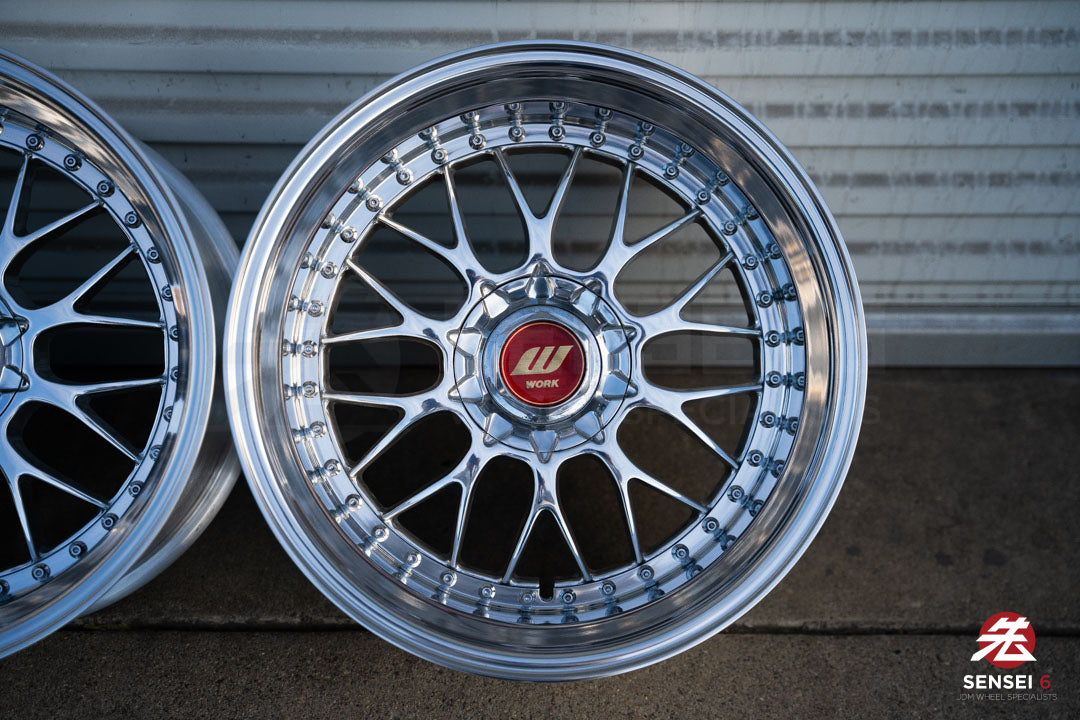 18インチ ワークエキップ M1 [ステップリップ] (中古ホイール 受注生産)