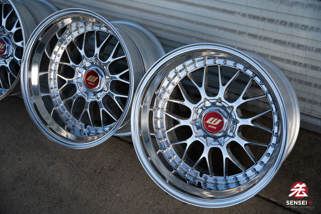 18インチ ワークエキップ M1 [ステップリップ] (中古ホイール 受注生産)