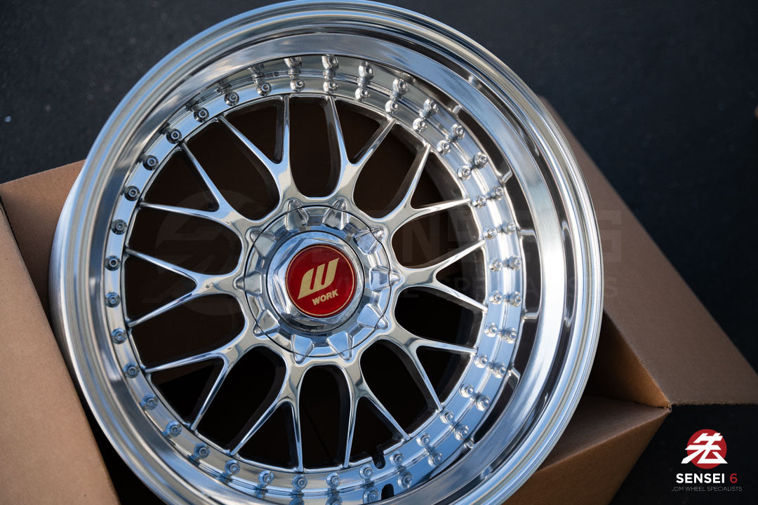 18インチ ワークエキップ M1 [ステップリップ] (中古ホイール 受注生産)
