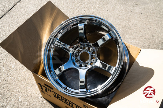 Luces Gram 57DR / 17x9 +38 / 5x114.3 / Cromadas 