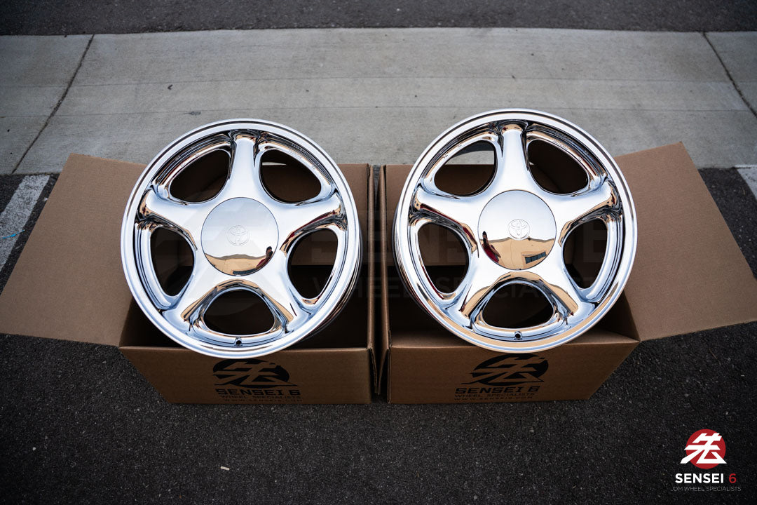 OE+ Supra IV / 18x9.5 +38, 18x10.5 +42 / 5x114.3 / Chrome