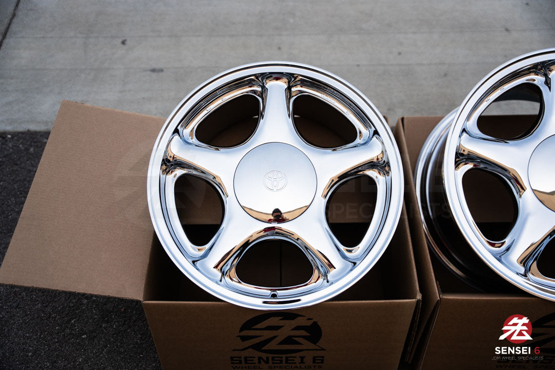 OE+ Supra IV / 18x9.5 +38, 18x10.5 +42 / 5x114.3 / Chrome