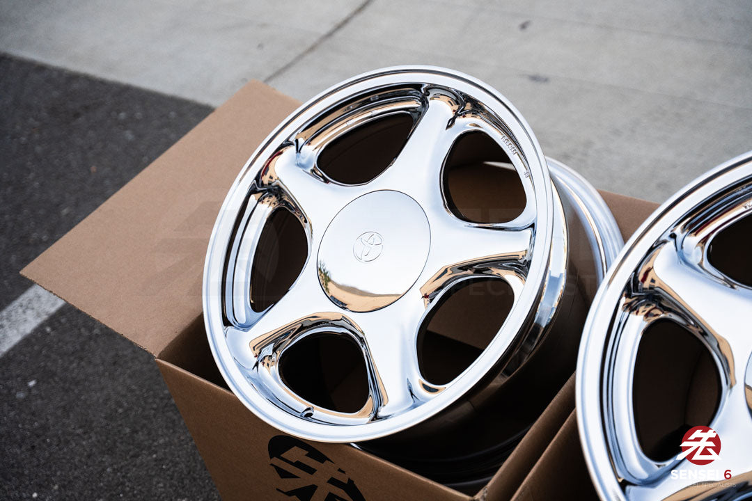 OE+ Supra IV / 18x9.5 +38, 18x10.5 +42 / 5x114.3 / Chrome