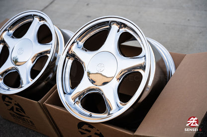 OE+ Supra IV / 18x9.5 +38, 18x10.5 +42 / 5x114.3 / Chrome