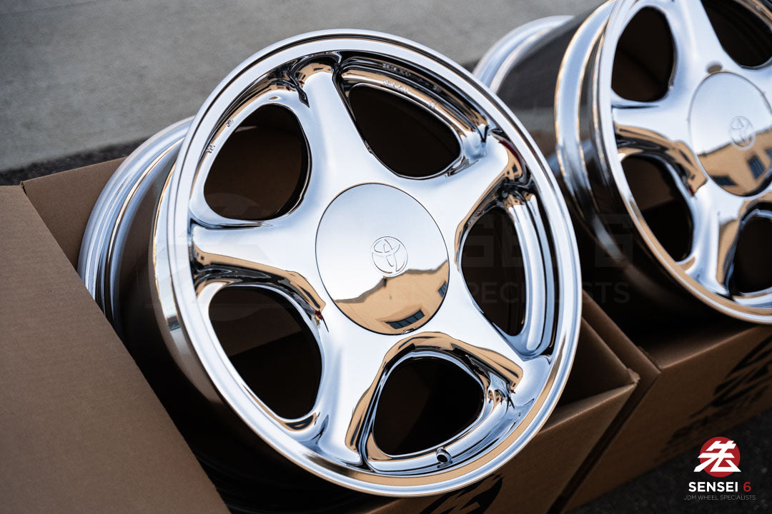 OE+ Supra IV / 18x9.5 +38, 18x10.5 +42 / 5x114.3 / Chrome