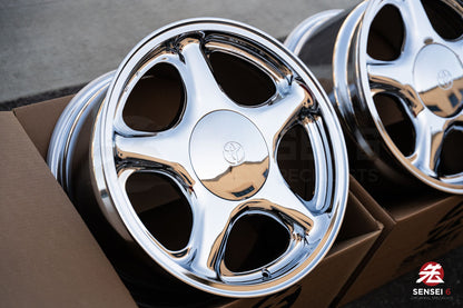 OE+ Supra IV / 18x9.5 +38, 18x10.5 +42 / 5x114.3 / Chrome