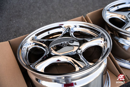OE+ Supra IV / 18x9.5 +38, 18x10.5 +42 / 5x114.3 / Chrome